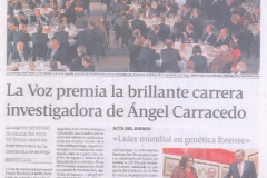 Ángel María Carracedo Alvarez premio  -la-voz-2